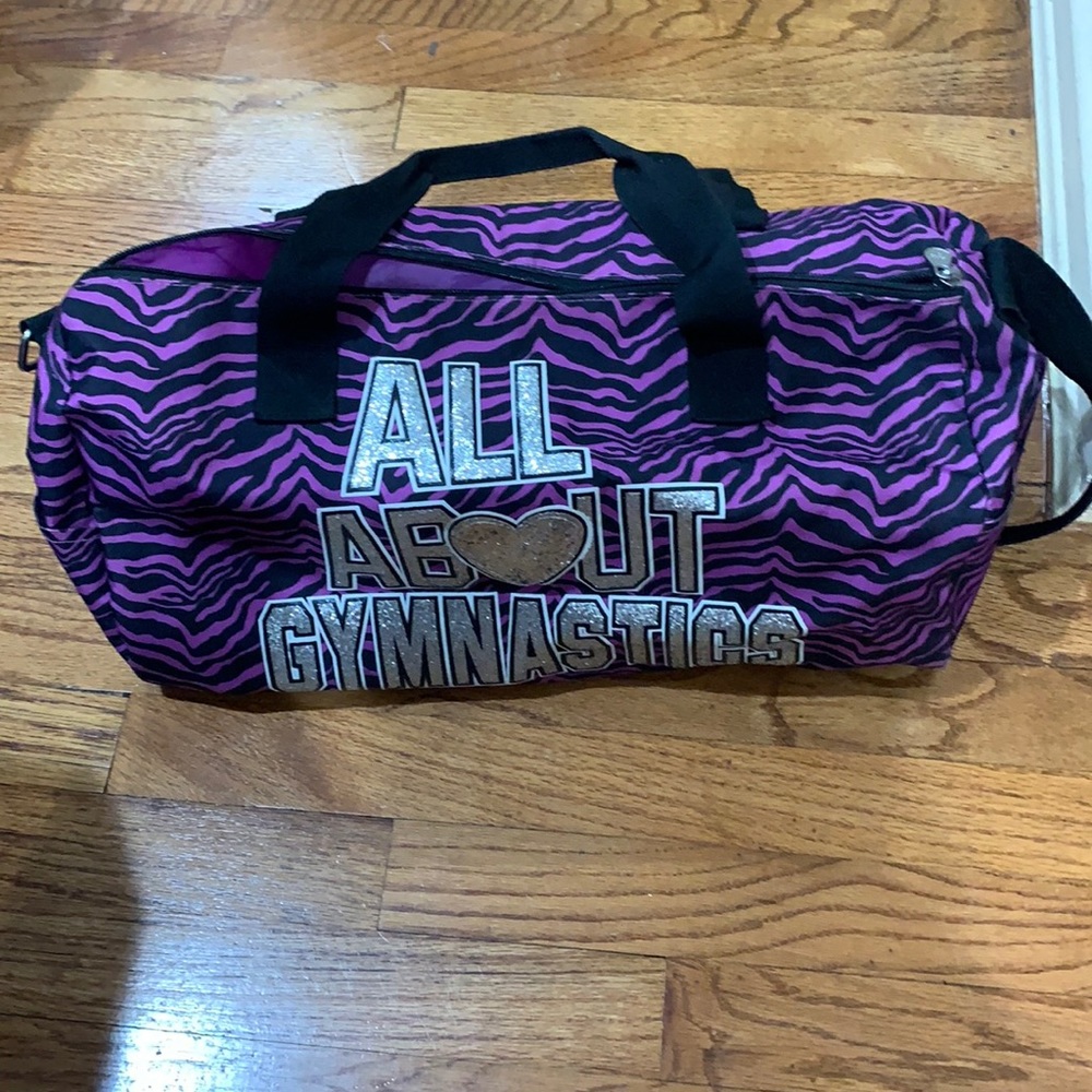 Gymnastics duffel bag